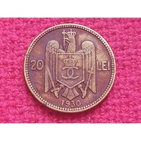 Румыния 20 лей 1930 г.
