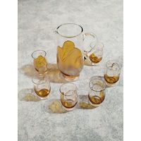 Набор кувшин стаканы Чехия BOHEMIA