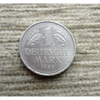 Werty71 Германия ФРГ 1 марка 1989 J