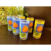 Стаканы 250 мл Luminarc Matiz. Набор 6 шт. Ударопрочное стекло. Винтаж.