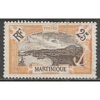 Мартиника. Фор-де-Франс. Столица. 1922г. Mi#89.