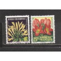ФФ1 Французская Экваториальная Африка Цветы