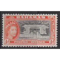 Багамы 1954 * марка из серии, наклейка