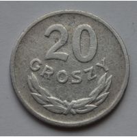 Польша, 20 грошей 1968 г.