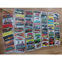 Вкладыши Turbo 4-я серия 70 шт. (191-260), полная серия!