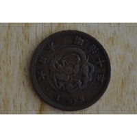Япония 1 сен 1877 с 1 руб Нечастая!
