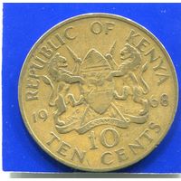 Кения 10 центов 1968