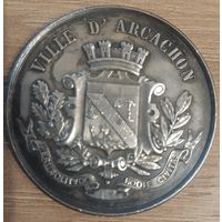 Франция.серебро, 32.6гр\40мм