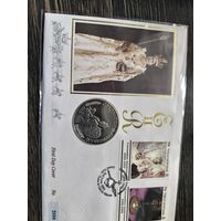 Turks & Caicos 5 crown 1993