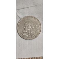 Гватемала 25 сентавос 2000