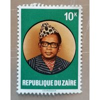 Марка Заир, Конго, президент Сиссе Секо, 1978 г.