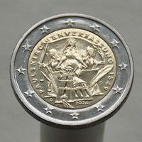 Германия 2 евро 2024 D 175 лет Конституции Паульскирхе