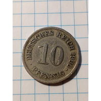 10 пфеннигов Германия 1900 год