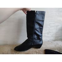 НОВЫЕ сапоги Красный октябрь р.37-38 (нат.кожа)