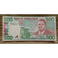 Werty71 Сьерра-Леоне 500 леоне 1991 UNC банкнота