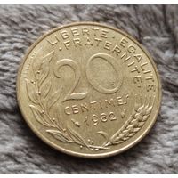 20 сантимов 1982 Франция
