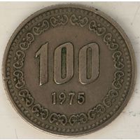 Южная Корея 100 вон 1975 год