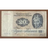 Банкнота 20 крон 1979 года. Дания.