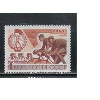 СССР-1965, (Заг.3152), **  , Спорт,  Велоспорт