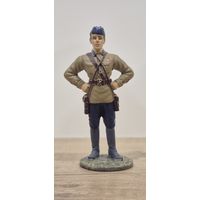 Офицер ВВС РККА в летней форме, 1941 г. Солдаты Великой Отечественной Войны