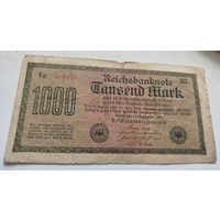 1000 марок 1922