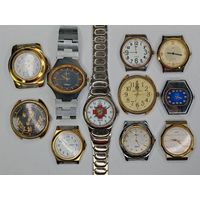 Часы Луч Вымпел. Кварц, механика. На восстановление или запчасти. Как есть. С рубля