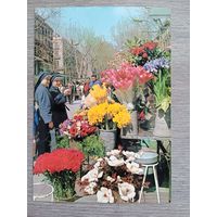 Этнография. Барселона. Рынок цветов