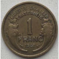 Франция 1 франк 1932 г.