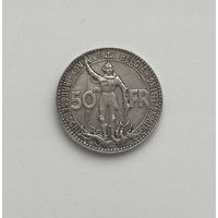 БЕЛЬГИЯ  50 франков 1935 г.