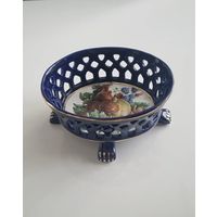 Винтажная ваза.кобальт .Португалия