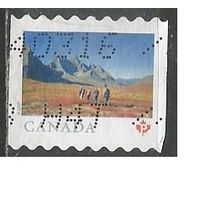 Канада. Горный пейзаж. 2019г. Mi#3224.