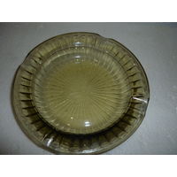 Пепельница. Цветное стекло. СССР. НЁМАН. Клеймо