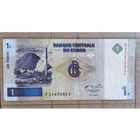 Конго (ДР) 1 франк 1997 г., P:85, G&D