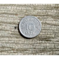 Werty71 Норвегия 10 эре 1956