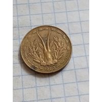 5 восточноафриканских франков 1960 года