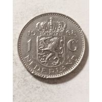 Нидерланды 1 гульден 1968