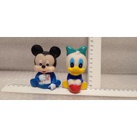 Резиновые игрушки. Микки Маус и уточка. 22
