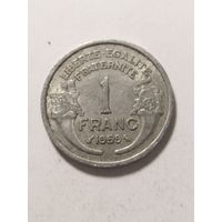 Франция 1 франк 1959