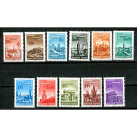 Венгрия - 1966 - Архитектура и авиация. Авиамарки - [Mi. 2280-2290] - полная серия - 11 марок. MNH.  (Лот 45HV)-TG3P24