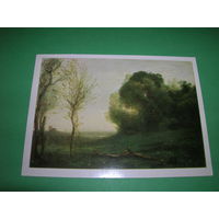 Живопись Коро Утро чистая