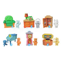 Редкая Полная киндер коллекция Коты в мебели. Европа 1997г. Идеальное! Коллекционное состояние каждой фигурки. Оригинальный вкладыш. Все наклейки оригинальные .