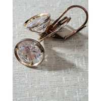 Серёжки винтаж. Бижутерия. Торги с рубля.