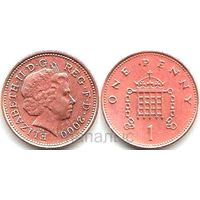 Великобритания 1 пенни 2000