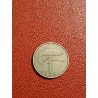 Латвия, 1 лат 1992.