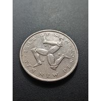 Остров Мэн 10 новых пенсов 1975 г.