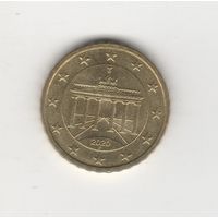 10 евроцентов Германия (ФРГ) 2020 F Лот 8061