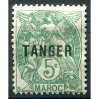 Французские колонии - Марокко, Танжер - 1918/24г. - аллегория, 5 с - 1 марка - MH [Mi 4]. #4-W1-121-A-1