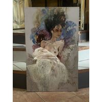 Картина Комар Л. "Сухие листья", х.м. 80х50см.