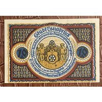 Нотгельд 10 пфеннигов 1921 год. Оснабрюк. Веймарская республика