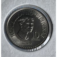 ФИЛИППИНЫ 10 СЕНТИМО 1975 ГОД UNC